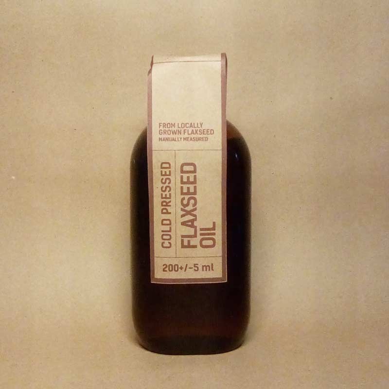 Cold pressed Flaxseed oil 200ml