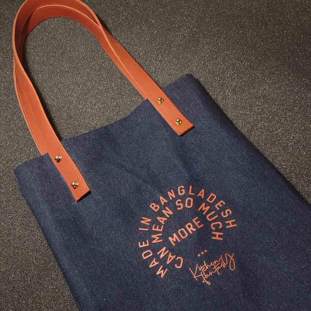 Denim Tote Bag